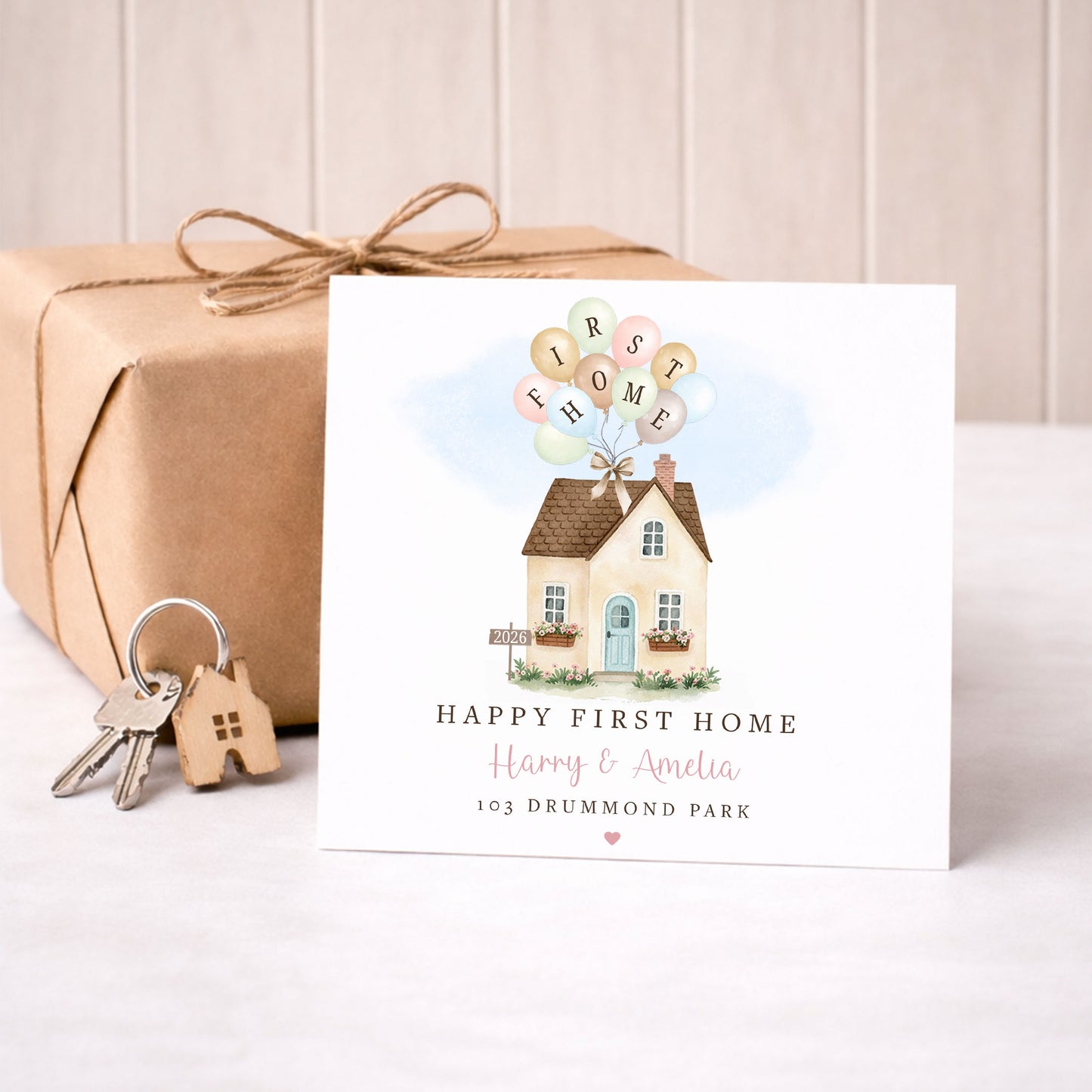 Personalised First Home Card
