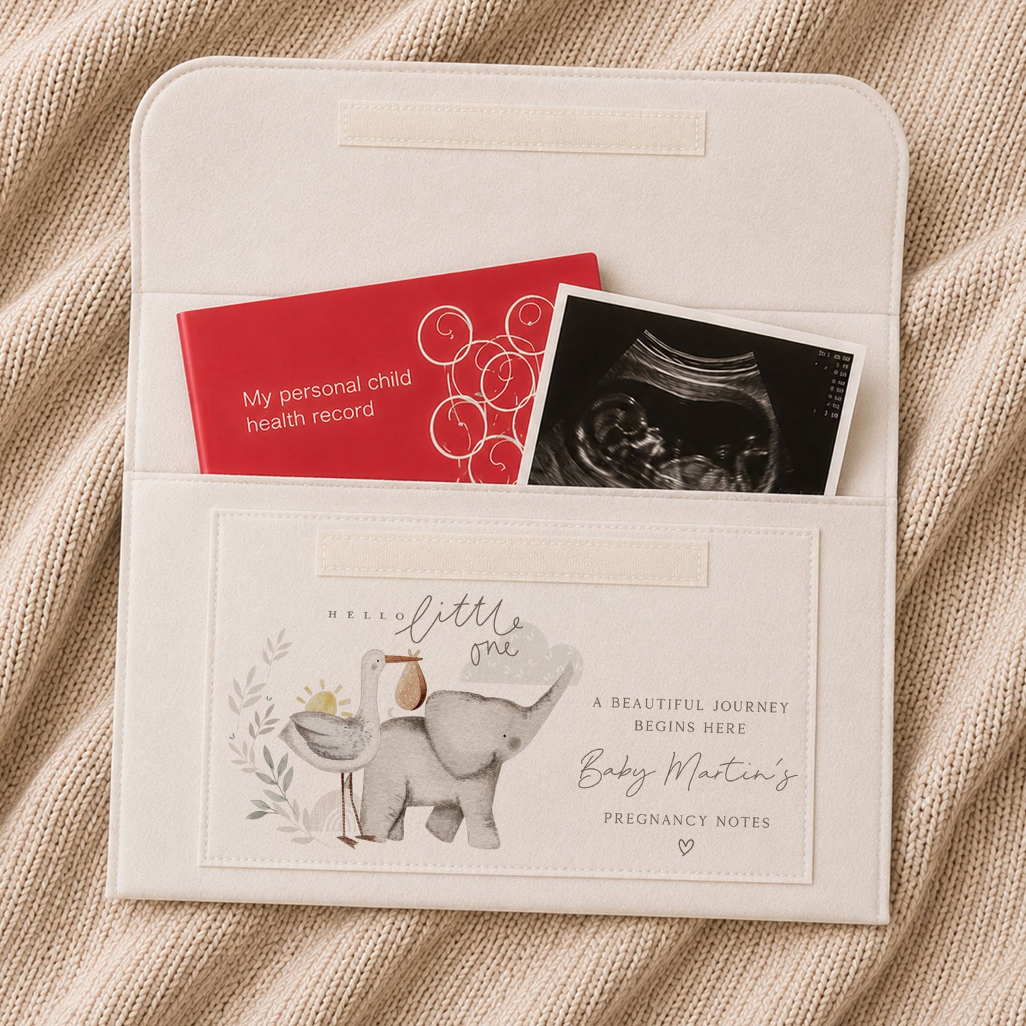 Personalised Pregnancy Notes Folder