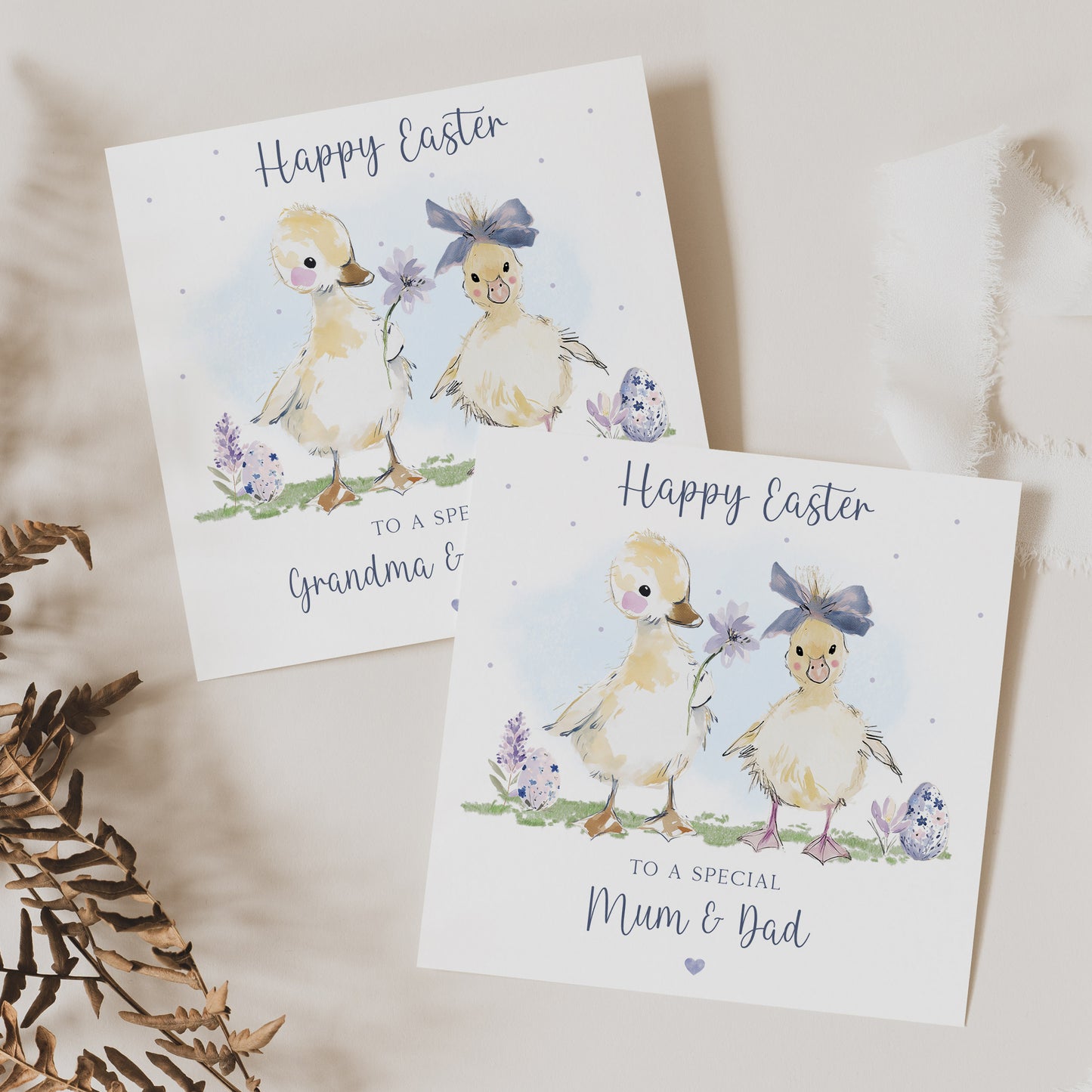 Personalised Easter Card for Special Couple