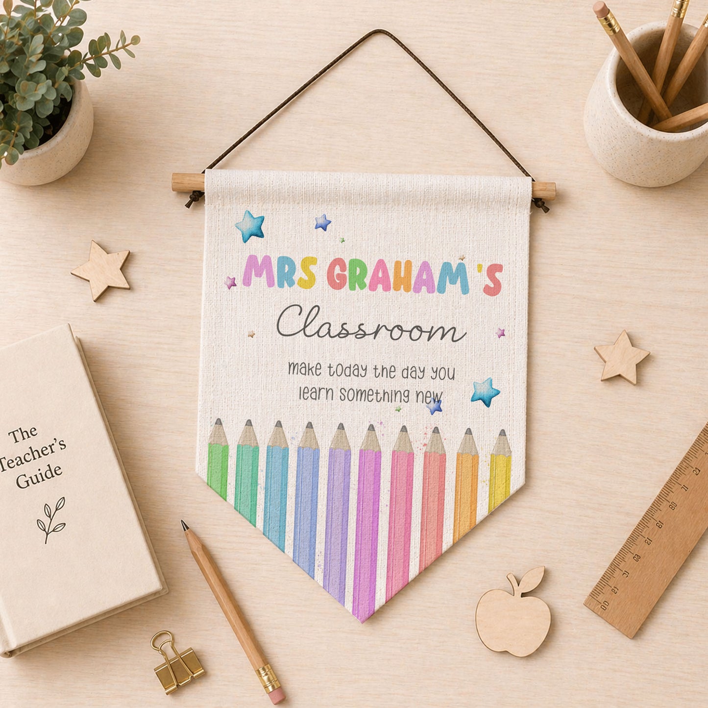 Personalised Teacher Classroom Sign