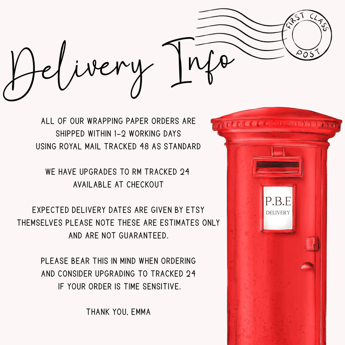 Fire Engine Birthday Gift Wrapping Paper, Personalised 2nd, 3rd, 4th Any Age Fire Engine Birthday Gift Wrap & Card for Son, Grandson, Nephew