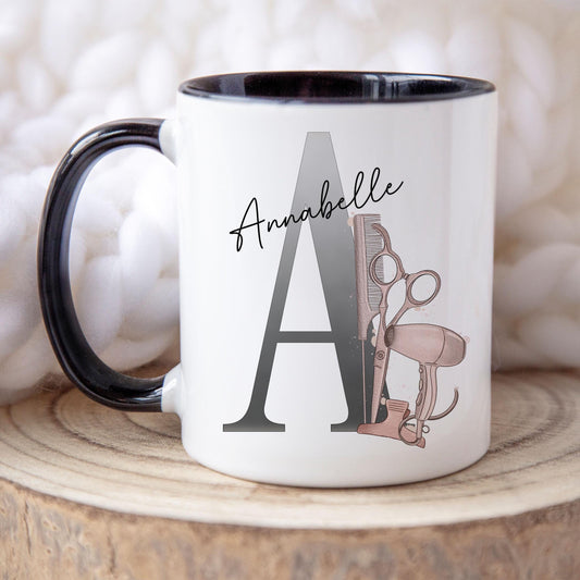 Hairdresser Mug, Personalised Gift for Hairdresser, Hairstylist, Thank You Gift for Hairdresser, Salon Work Mug, Hairdressing Student Gift