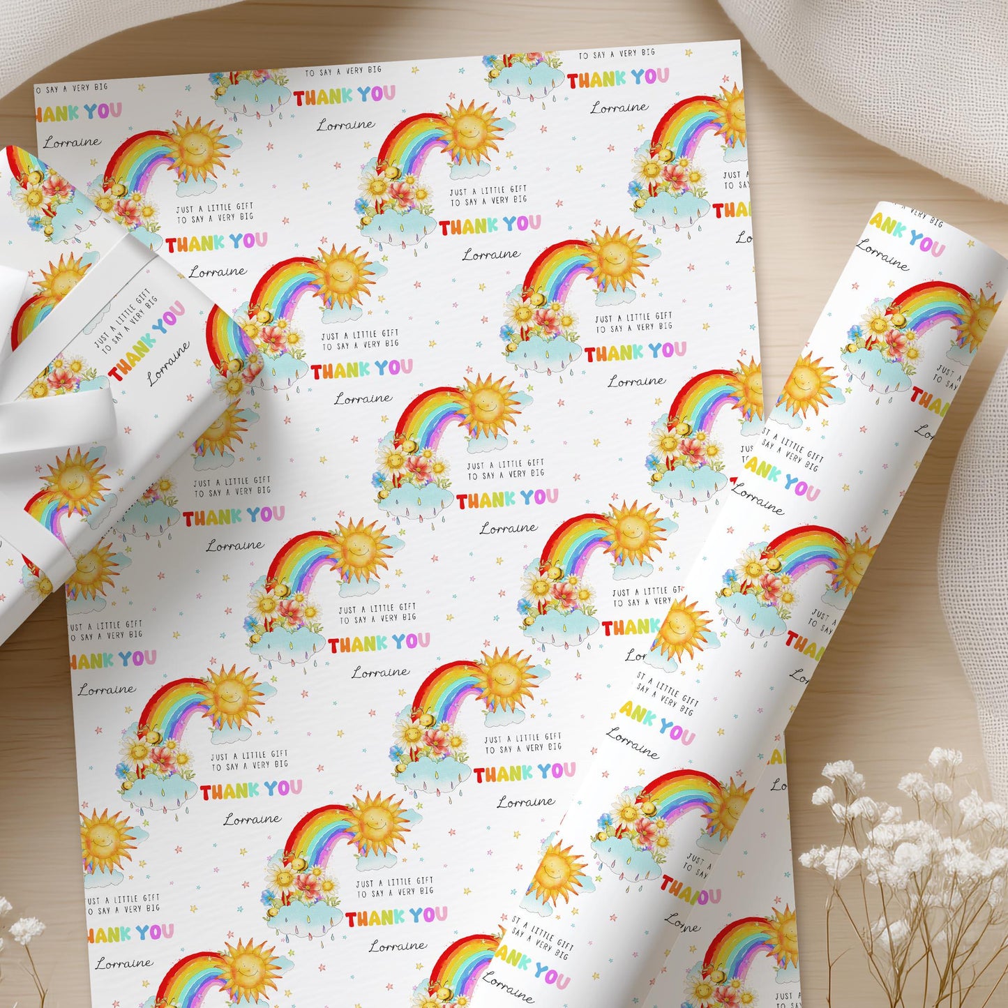 Teacher Thank You Card, Personalised Thank You Card for Nursery Teacher, End of Year Teacher Thank You Gift, Card from School Leaver