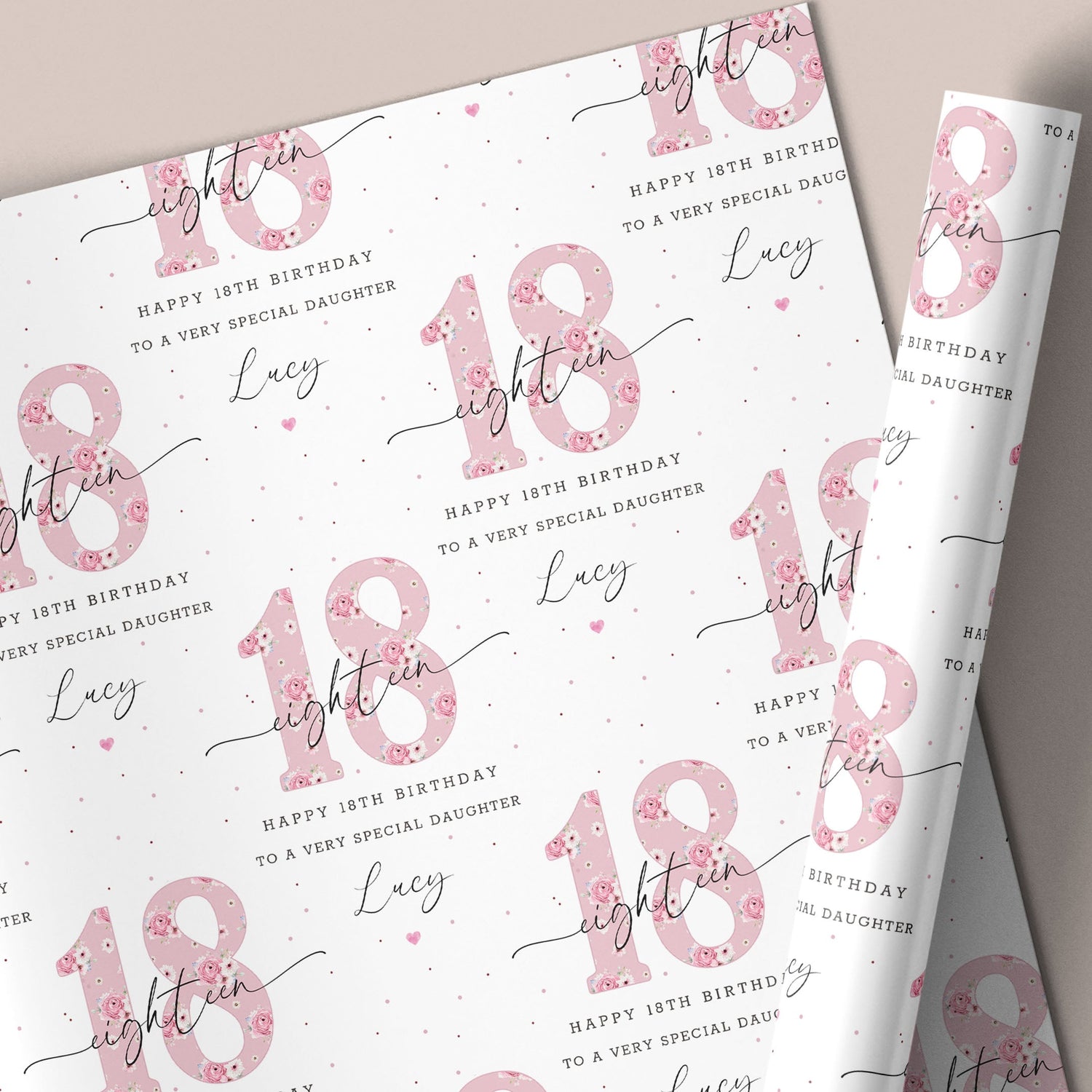 Milestone Birthday Wrapping Paper