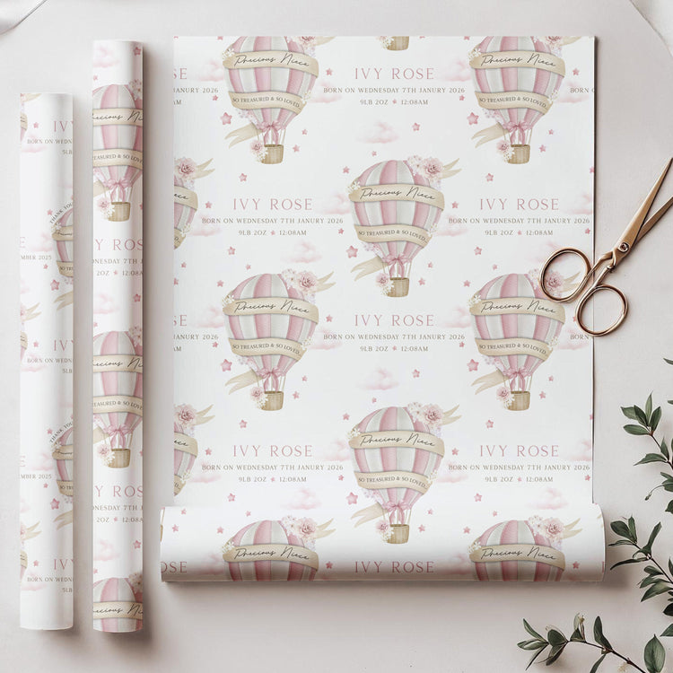 Baby wrapping paper