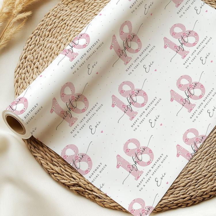Adult Birthday Wrapping Paper
