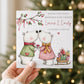 Personalised Christmas Card for Couple – Polar Bears