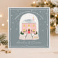 Personalised First Christmas in Your New Home Card – Pink House