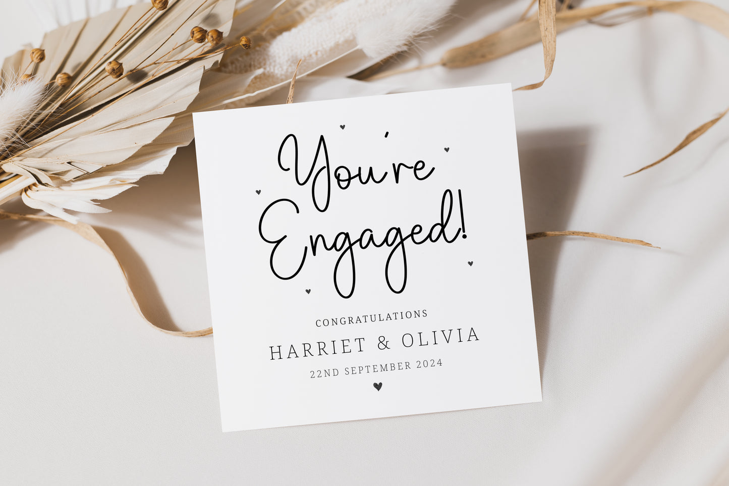 Personalised 'You're Engaged!' Engagement Card