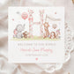 Personalised New Baby Girl's Card