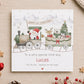 Personalised Santa Train First Christmas Wrapping Paper