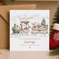 Personalised Santa Train Christmas Wrapping Paper