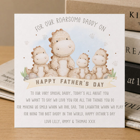 Father's Day Card From Children