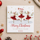 Personalised Ballerina Mouse Christmas Wrapping Paper