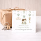Personalised Green Eucalyptus New Home Card