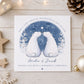 Personalised Polar Bear Couple Christmas Card