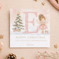 Personalised Daughter Christmas Card – Fairy Initial