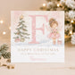 Personalised Daughter Christmas Card – Fairy Initial