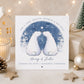 Personalised Polar Bear Couple Christmas Card