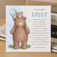 Daddy's First Father's Day Card