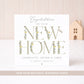 Personalised New Home Wildflower Card