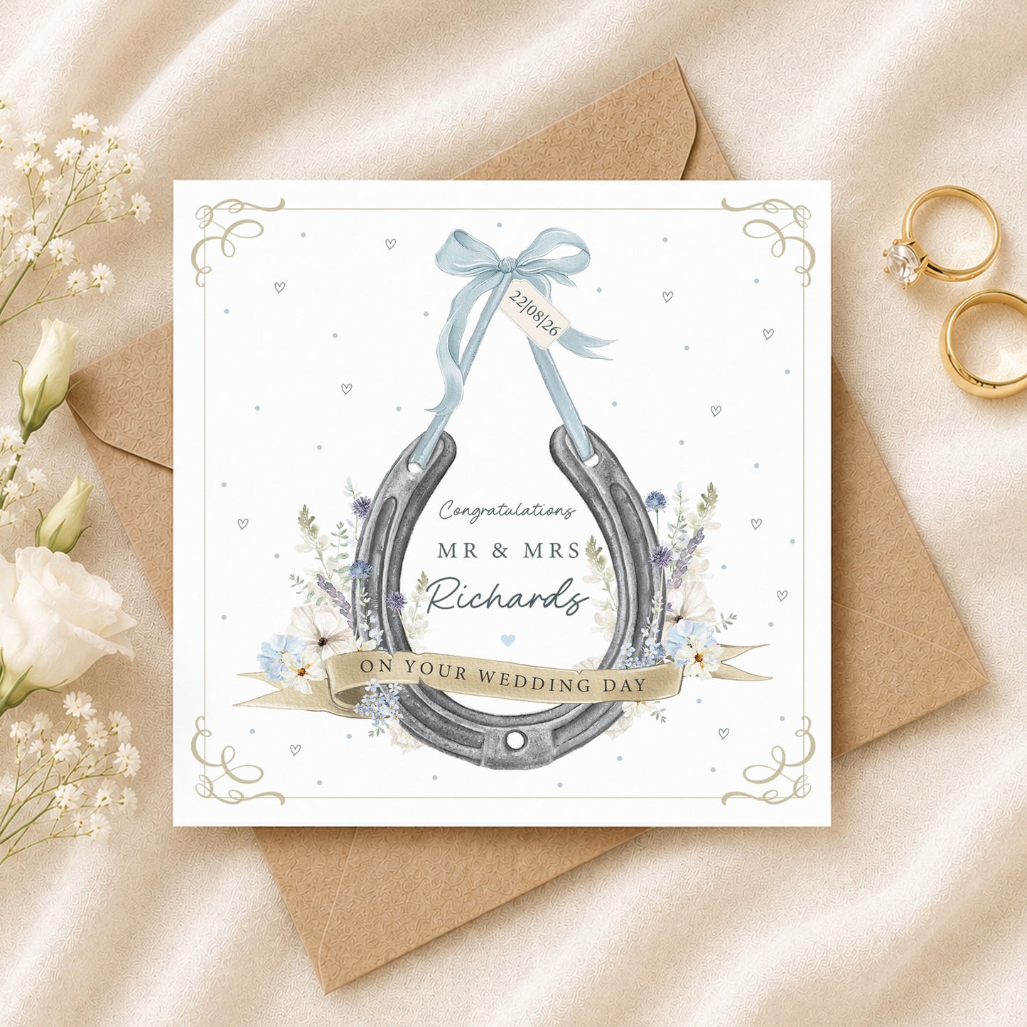 Personalised Wedding Wrapping Paper