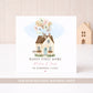 Personalised First Home Pastel Balloon Card