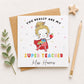 Custom Superhero Teacher Card