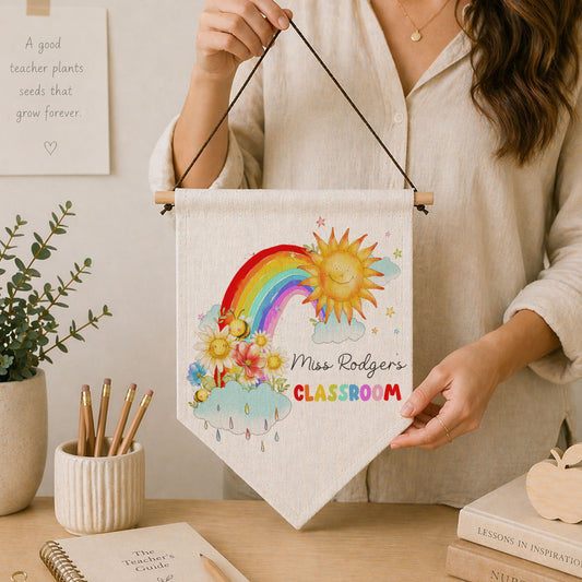 Custom Classroom Sign For Teachers