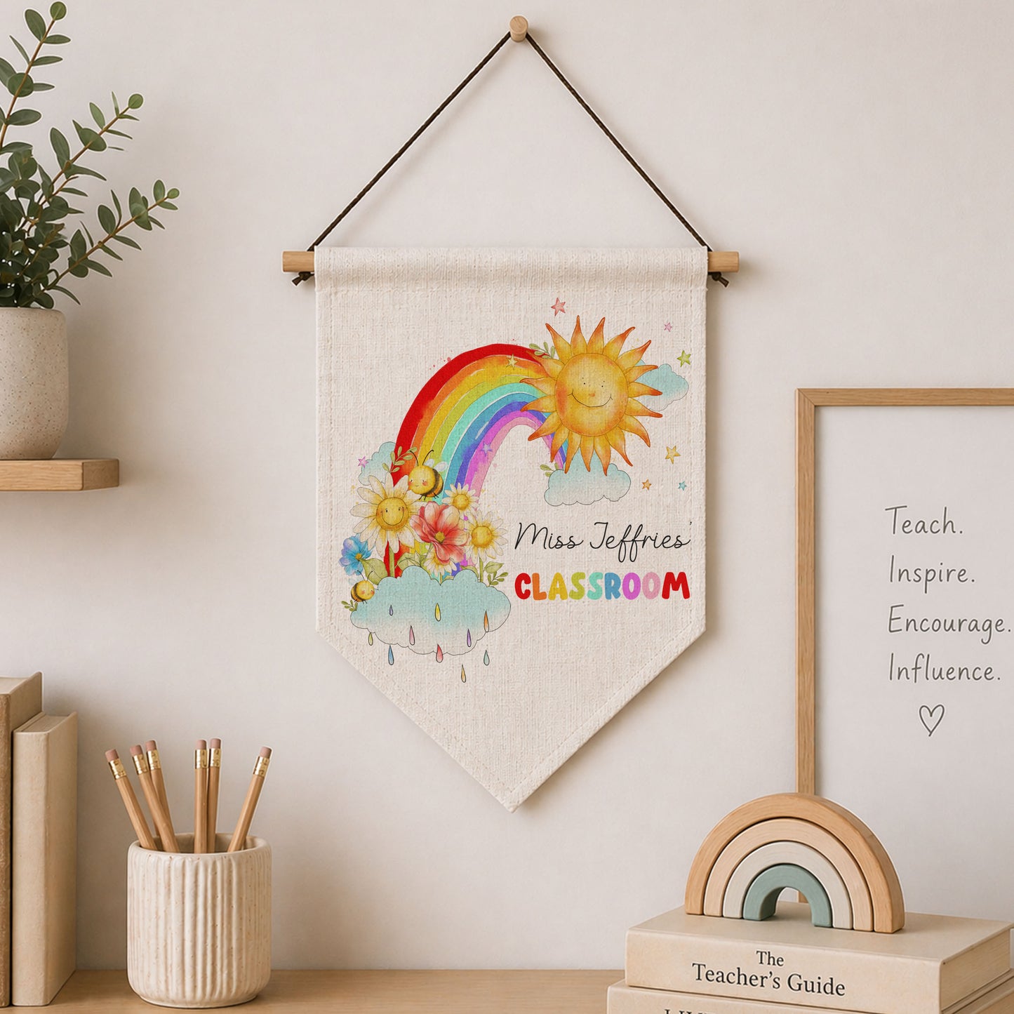Custom Classroom Sign For Teachers