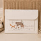 Neutral Woodland Pregnancy Notes Folder Personalised