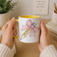 Personalised Pink Teacher Mug