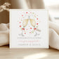 Personalised Champagne Flute Engagement Card