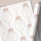 Personalised Goddaughter Christening, Baptism Wrapping Paper