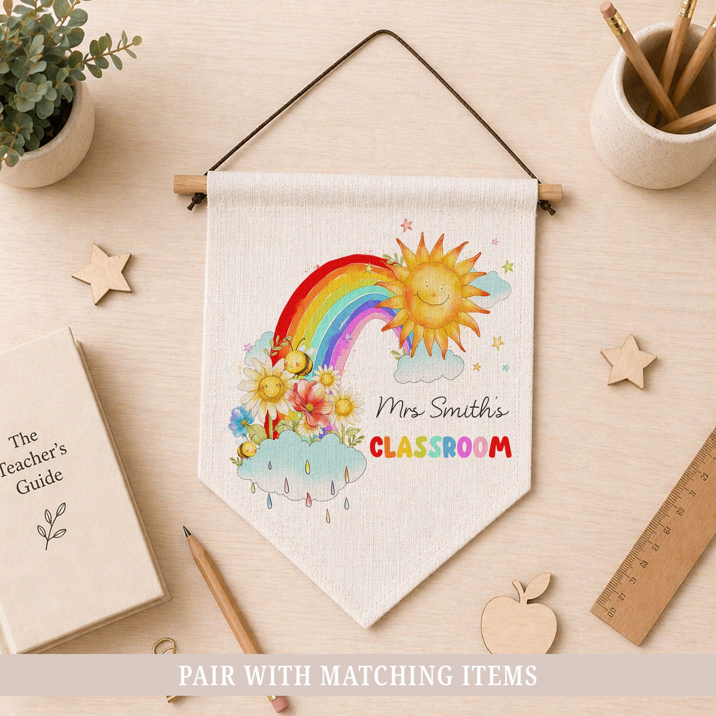 Custom Classroom Sign For Teachers