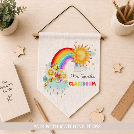 Custom Classroom Sign For Teachers