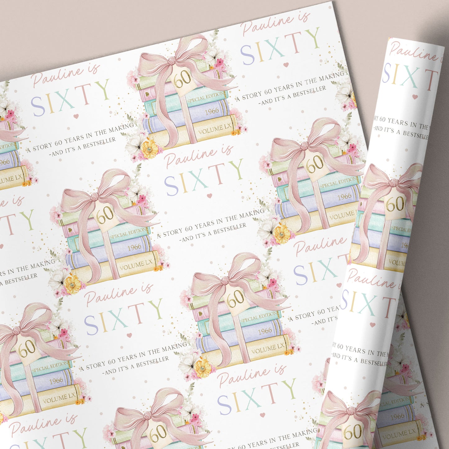 Custom 60th Birthday Card