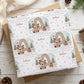 Personalised Grandson Christmas Card – Reindeer Initial