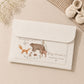 Neutral Woodland Pregnancy Notes Folder Personalised