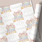 Personalised 60th Birthday Wrapping Paper