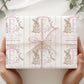 Personalised Christening, Naming Day Wrapping Paper - Pink Bunny