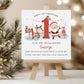 Personalised Baby's First Christmas Card