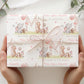 Personalised New Baby Girl's Wrapping Paper