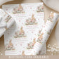 Personalised Girl's Easter Wrapping Paper