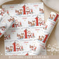 Personalied Baby's First Christmas Wrapping Paper