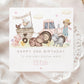 Personalised Girl's Farm Birthday Card