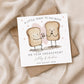 Personalised Engagement Toast Card