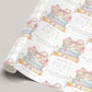 Personalised 50th Birthday Wrapping Paper