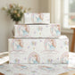 Personalised Girl's Pink Princess & Unicorn Birthday Wrapping Paper