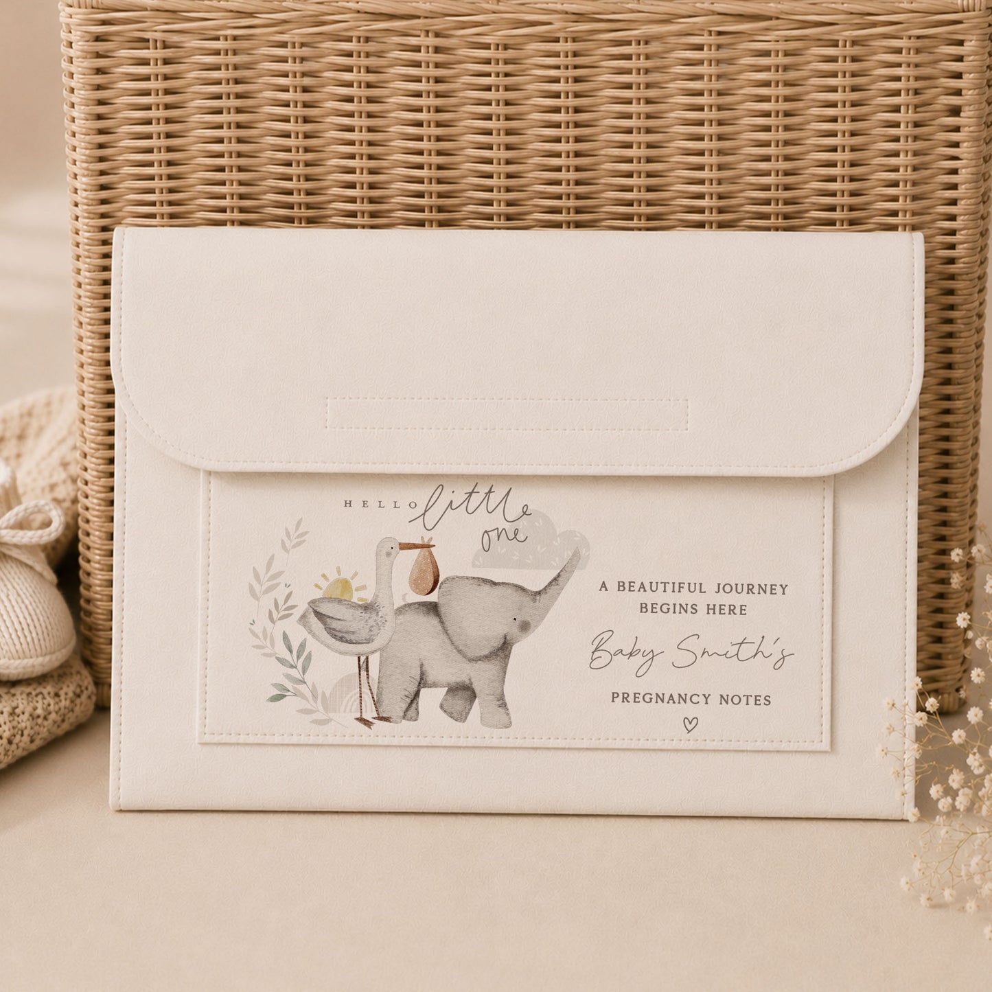 Personalised Pregnancy Notes Folder